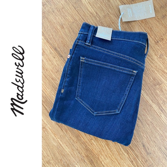 Women’s Madewell 9" High-Rise Skinny Jeans in Larkspur Wash - Sz. 27 Regular - Picture 1 of 5